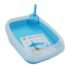 Nutrapet Cat Toilet Little Cat Litter Box Blue 46*36.6*11 cm