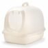 Nutrapet Cat Toilets XXL Luxury Cat Litter Box Cream 62*46*44 cm