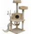 Go Pet Club 55″ Whiskers Cat Tree - BROWN/76X96X139CM (Assembled)